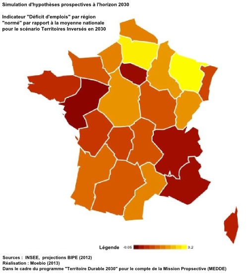 Déficit d'emplois