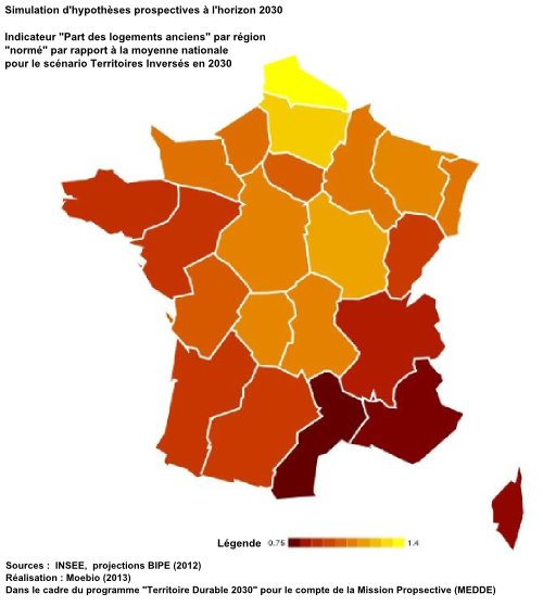 Part des logements anciens