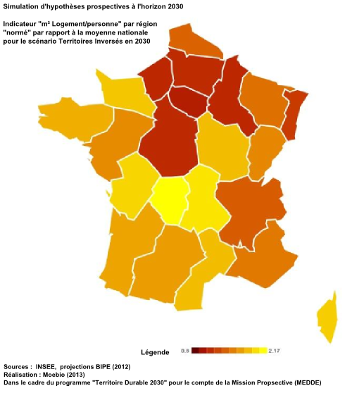 m² Logement/personne