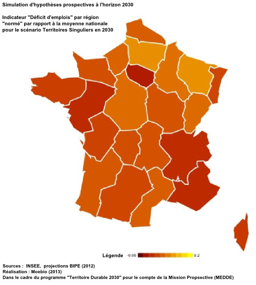 Déficit d'emplois