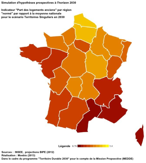 Part des logements anciens